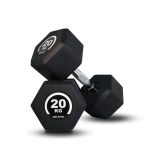 Dumbbell Hex Black 05