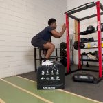 Estrutura hip training box foto humanizada 8-2