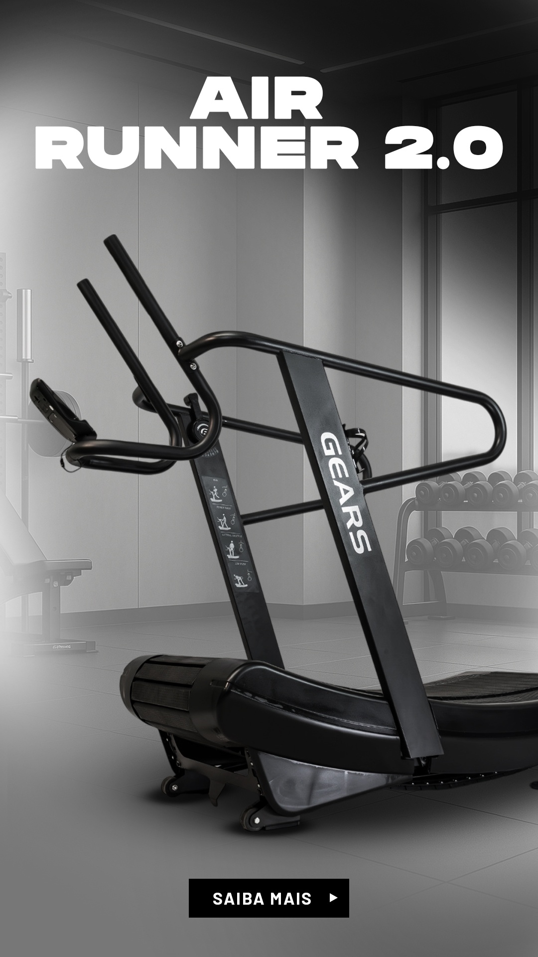 “Air Runner 2.0 da Gears Fitness: desempenho sem limites