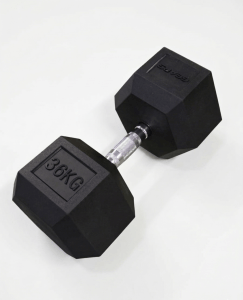 Dumbbell 36kg Hex